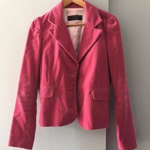 Pink corduroy Blazer. Juicy Couture Jeans
